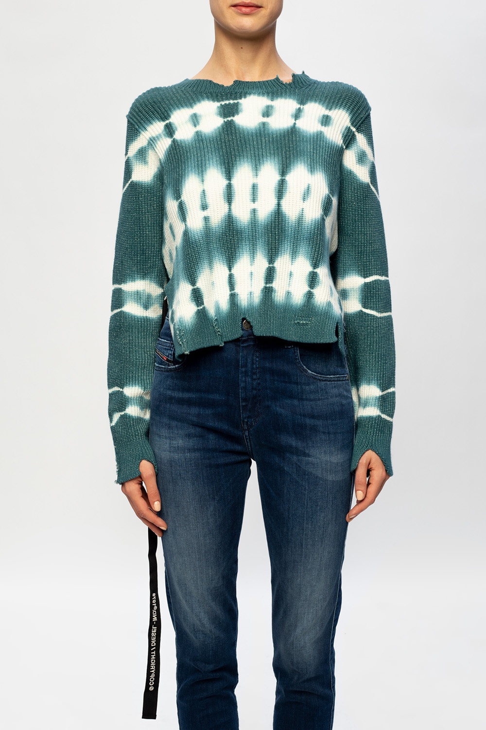 outs - Women's Clothing | Diesel Rib - IetpShops - knit sweater